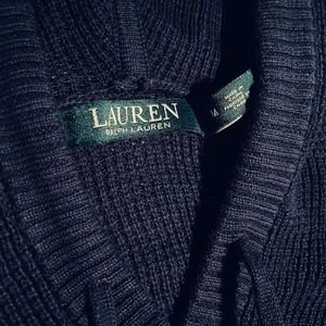 Lauren Ralph Lauren | Sweaters | Ralph Lauren Hooded Sweater Navy Blue